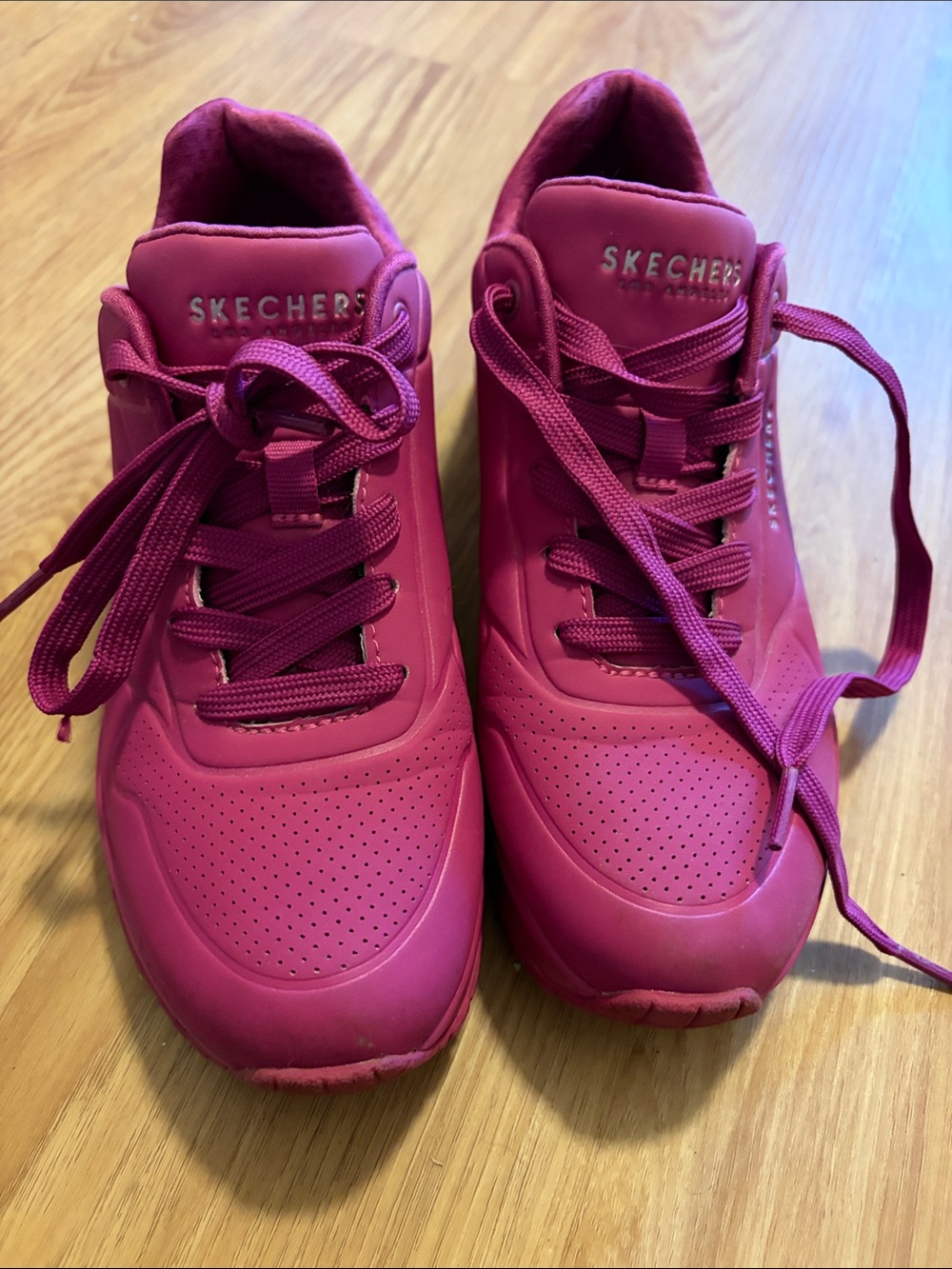 Skechers Women's Pink Athletic Sneakers